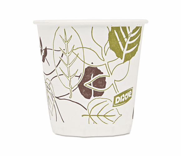 DXE45PATH Pathways Wax Treated Paper Cold Cups, 3 oz, 2400/Carton By DIXIE FOOD SERVICE