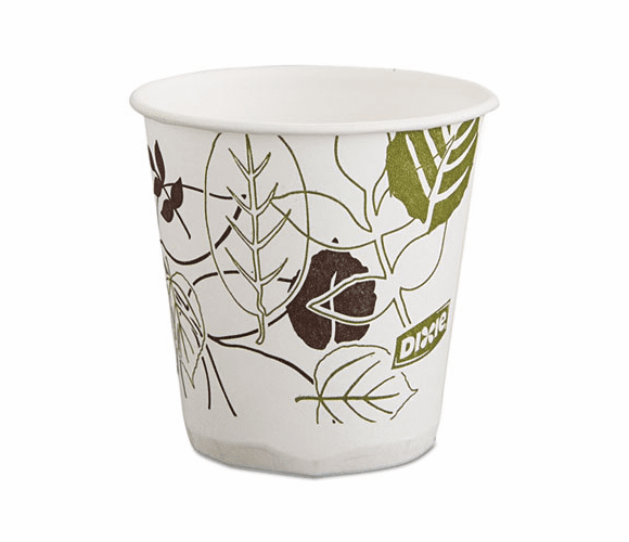 DXE45PATHPK Pathways Wax Treated Paper Cold Cups, 3 oz, 100 per Pack By DIXIE FOOD SERVICE