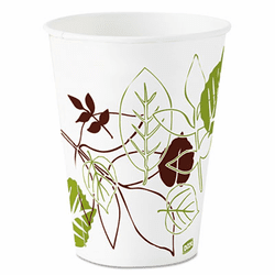 DXE45WS Pathways Wax Treated Paper Cold Cups, 3 oz, 1200/Carton By DIXIE FOOD SERVICE