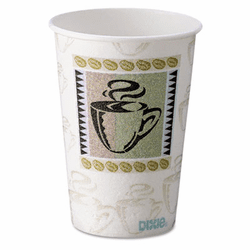 DXE5310DX Hot Cups, Paper, 10 oz., Coffee Dreams Design, 500/Carton By DIXIE FOOD SERVICE