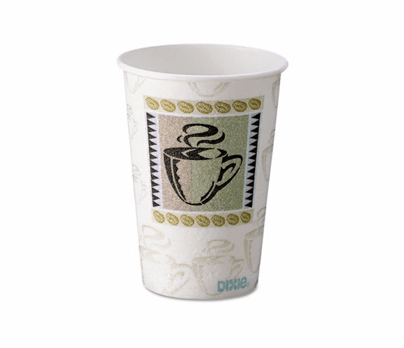 DXE5310DX Hot Cups, Paper, 10 oz., Coffee Dreams Design, 500/Carton By DIXIE FOOD SERVICE