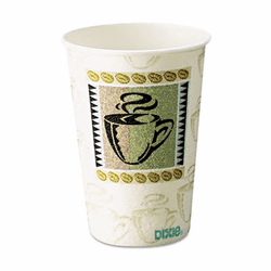 DXE5310DXPK Hot Cups, Paper, 10 oz., Coffee Dreams Design, 25/Pack By DIXIE FOOD SERVICE