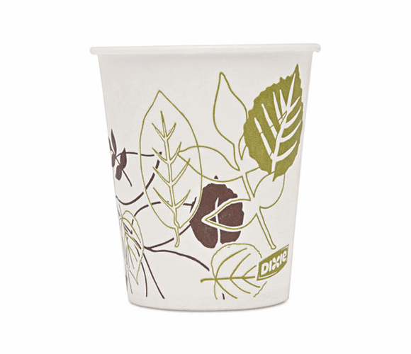 DXE58WS Pathways Wax Treated Paper Cold Cups, 5 oz, 1200/Carton By DIXIE FOOD SERVICE