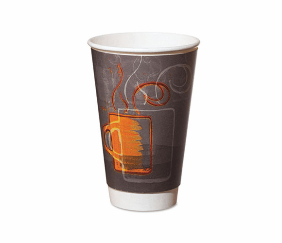 DXEAROREF0108 Hot/Cold Cups, Paper, 8 oz., Aroma Design, 500/Carton By DIXIE FOOD SERVICE
