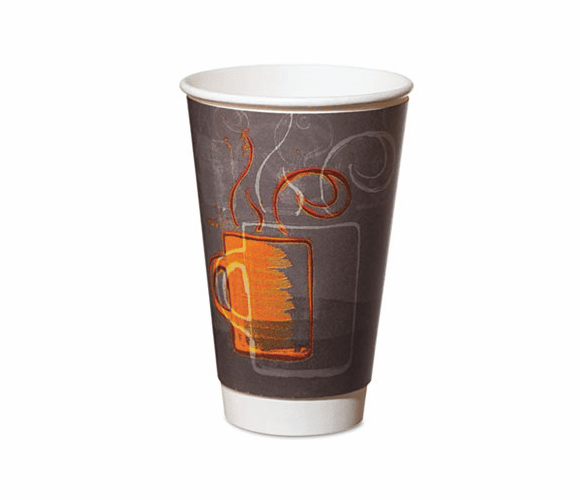 DXEAROREF0112 Hot/Cold Cups, Paper, 12 oz., Aroma Design, 500/Carton By DIXIE FOOD SERVICE