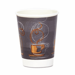 DXEAROREF0112PK Hot/Cold Cups, Paper, 12 oz., Aroma Design, 25/Pack By DIXIE FOOD SERVICE