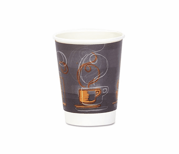 DXEAROREF0112PK Hot/Cold Cups, Paper, 12 oz., Aroma Design, 25/Pack By DIXIE FOOD SERVICE