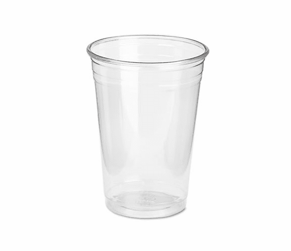 DXECP10DX Clear Plastic PETE Cups, Cold, 10 oz., WiseSize Packs, 500 cups/Carton By DIXIE FOOD SERVICE