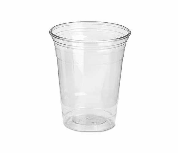 DXECP12DX Clear Plastic PETE Cups, Cold, 12 oz., WiseSize Packs, 500/Carton By DIXIE FOOD SERVICE