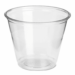 DXECP9A Clear Plastic PETE Cups, Cold, 9 oz, Regular Size, 20 Packs of 50/Carton By DIXIE FOOD SERVICE