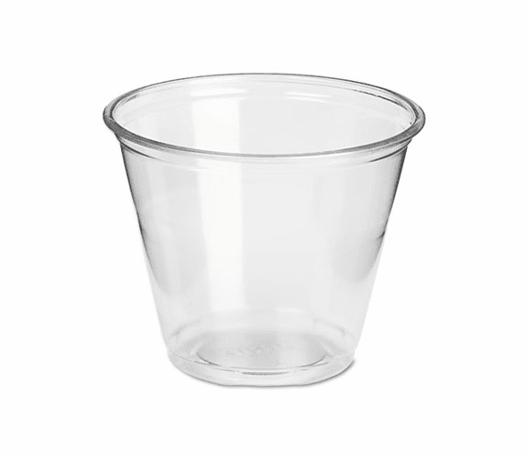 DXECP9A Clear Plastic PETE Cups, Cold, 9 oz, Regular Size, 20 Packs of 50/Carton By DIXIE FOOD SERVICE