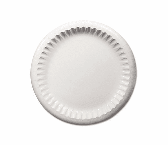 DXEMGVP09W Clay Coated Paper Plates, 8 5/8", White, 125/Pack By DIXIE FOOD SERVICE