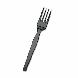 DXESSF51 SmartStock Plastic Cutlery Refill, Forks, Black, 24 Packs of 40, 960/Carton By DIXIE FOOD SERVICE