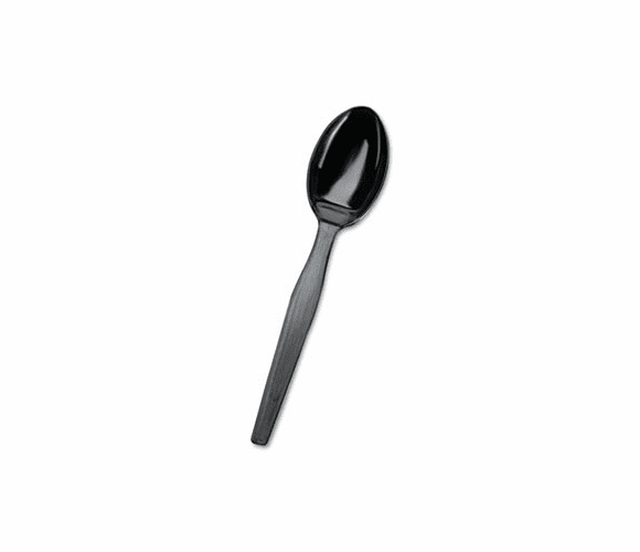 DXESSS51 SmartStock Plastic Cutlery Refill, Spoons, Black, 24 Packs of 40, 960/Carton By DIXIE FOOD SERVICE