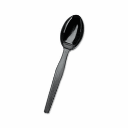 DXESSS51 SmartStock Plastic Cutlery Refill, Spoons, Black, 24 Packs of 40, 960/Carton By DIXIE FOOD SERVICE