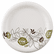 DXEUX7WSPK Pathways Paper Plates, 6.875", WiseSize, Green/Burgundy, 125 per Pack By DIXIE FOOD SERVICE