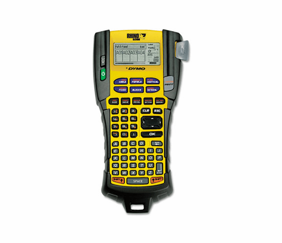 DYM1755749 Rhino 5200 Industrial Label Maker, 5 Lines, 6-1/10w x 11-2/9d x 3-1/2h By DYMO