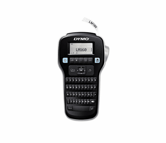 DYM1790415 LabelManager 160P, 2 Lines, 6-3/10w x 6-1/10d x 2-1/2h By DYMO
