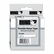 DYM18488 Rhino Flexible Nylon Industrial Label Tape Cassette, 1/2in x 11-1/2 ft, White By DYMO