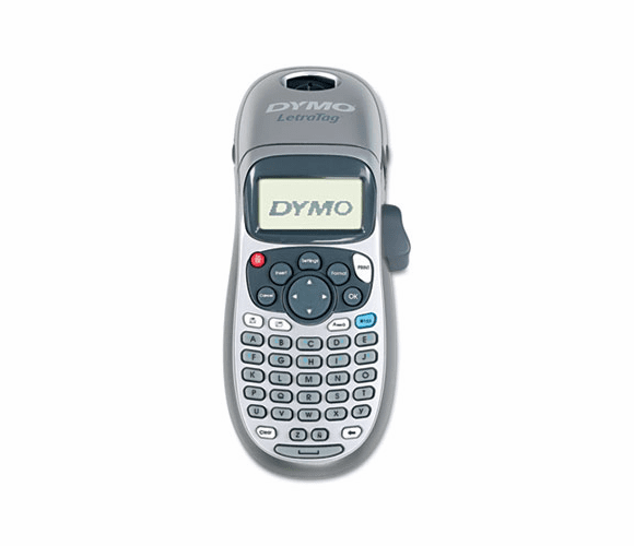 DYM21455 LetraTag Plus Personal Label Maker, 2 Lines, 3-1/10w x 2-3/5d x 8-3/10h By DYMO