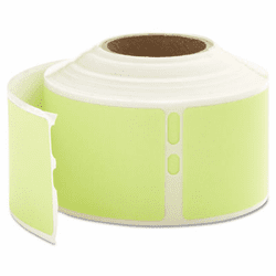 DYM30255 LabelWriter Address Labels, 1-1/8 x 3-1/2, Yellow, 130 Labels/Roll, 1 Roll/Box By DYMO