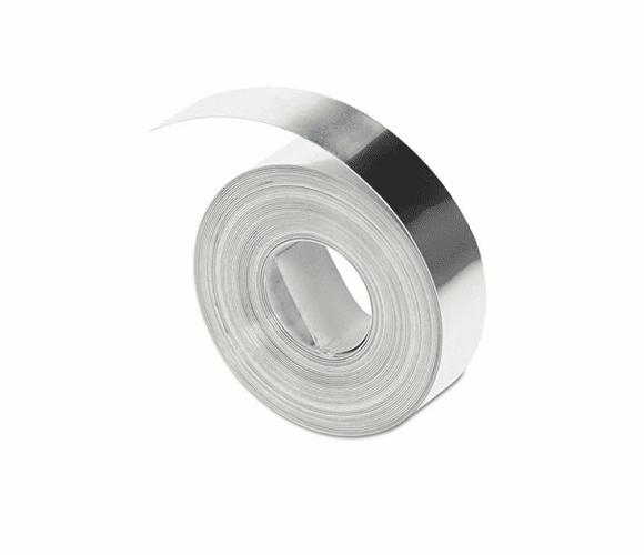 DYM31000 Rhino Metal Label Non-Adhesive Tape, 1/2" x 16 ft., Aluminum By DYMO