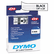DYM43610 D1 Standard Tape Cartridge for Dymo Label Makers, 1/4in x 23ft, Black on Clear By DYMO