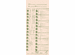 E - Time card designed (weekly w/deductions) 1 sided. 1000 Cards. By Lathem