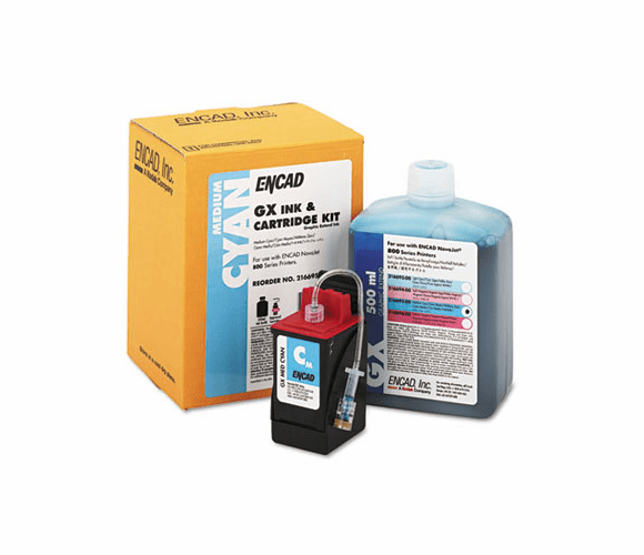 ECD21669500 21669500 Graphic Extend Octachrome Ink, Cyan By KODAK, EASTMAN, CO.