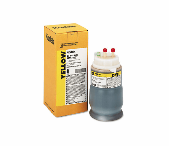 ECD22004300 22004300 Ink, Yellow By KODAK, EASTMAN, CO.