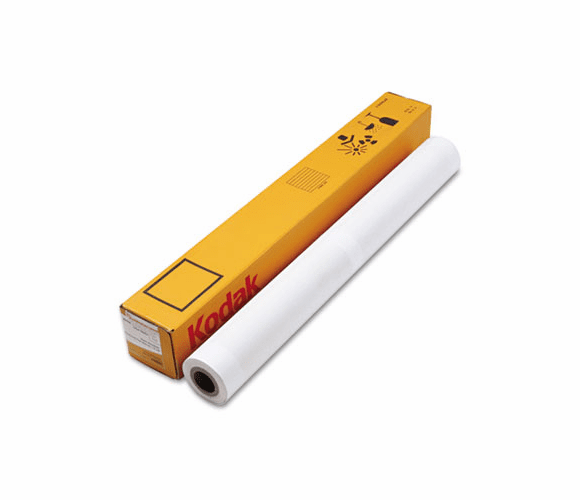 ECD22072600 Water-Resistant Reinforced Flex Banner, 445 g, 36" x 40 ft, White By KODAK, EASTMAN, CO.