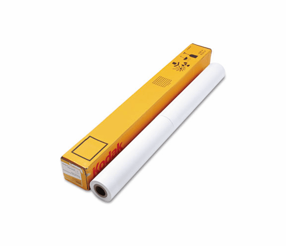 ECD22072700 Water-Resistant Reinforced Flex Banner, 445 g, 42" x 40 ft, White By KODAK, EASTMAN, CO.