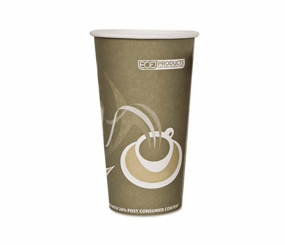 ECOEPBRHC20EW Evolution World 24% PCF Hot Drink Cups, 20 oz., Gray, 1000/Carton By ECO-PRODUCTS,INC.