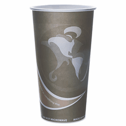 ECOEPBRHC20EWPK Evolution World 24% PCF Hot Drink Cups, 20 oz., Gray, 50/Pack By ECO-PRODUCTS,INC.