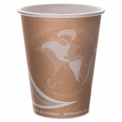 ECOEPBRHC8EWPK Evolution World 24% PCF Hot Drink Cups, 8 oz., Peach, 50/Pack By ECO-PRODUCTS,INC.