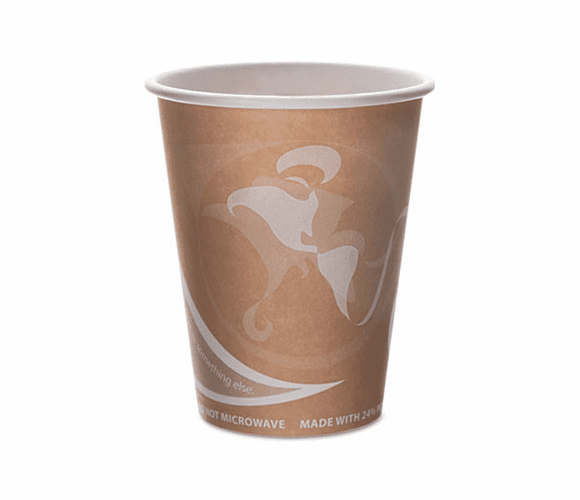 ECOEPBRHC8EWPK Evolution World 24% PCF Hot Drink Cups, 8 oz., Peach, 50/Pack By ECO-PRODUCTS,INC.