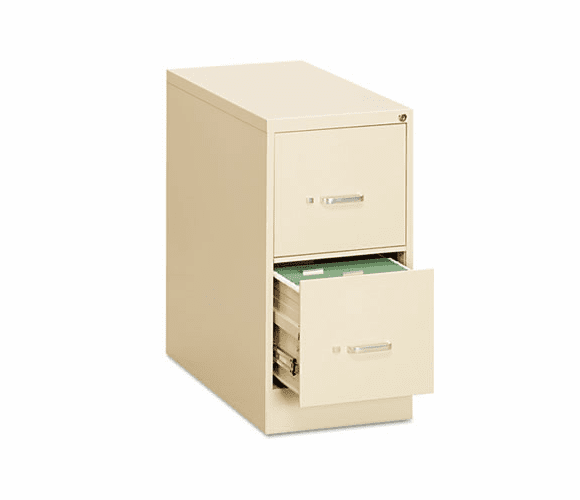 EFS21106 Two-Drawer Economy Vertical File, 15w x 26-1/2d x 29h, Putty By OIF