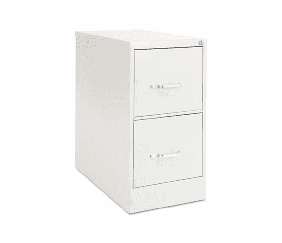 EFS21107 Two-Drawer Economy Vertical File, 15w x 26-1/2d x 29h, Light Gray By OIF