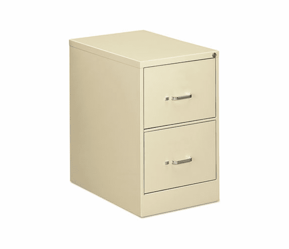 EFS22206 Two-Drawer Economy Vertical File, 18-1/4w x 26-1/2d x 29h, Putty By OIF