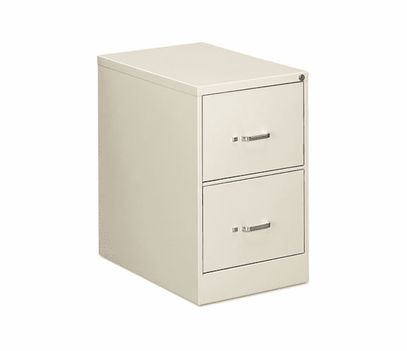 EFS22207 Two-Drawer Economy Vertical File, 18-1/4w x 26-1/2d x 29h, Light Gray By OIF