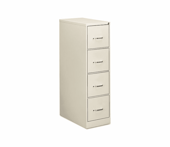 EFS41107 Four-Drawer Economy Vertical File, 15w x 26-1/2d x 52h, Light Gray By OIF