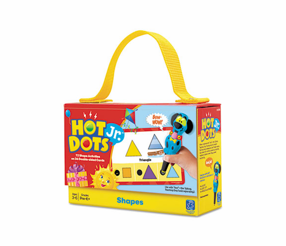 EII2355 Hot DotsJr. Card Sets, Shapes By EDUCATIONAL INSIGHTS, INC