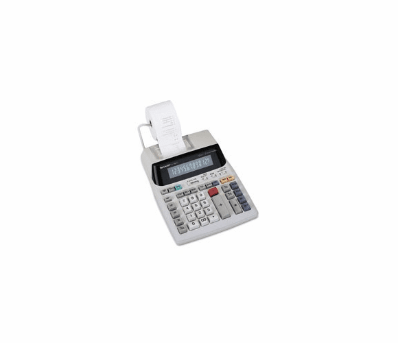 EL1801V Two-Color Printing Calculator, 12-Digit Fluorescent, Black/Red SHREL1801V By Sharp