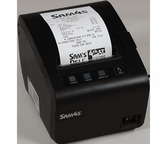 Ellix 30 Thermal Receipt Printer - USB+Parallel By SAM4s