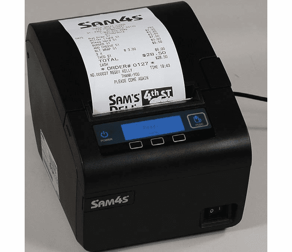 Ellix 40 Thermal Receipt Printer - USB+Serial By SAM4s