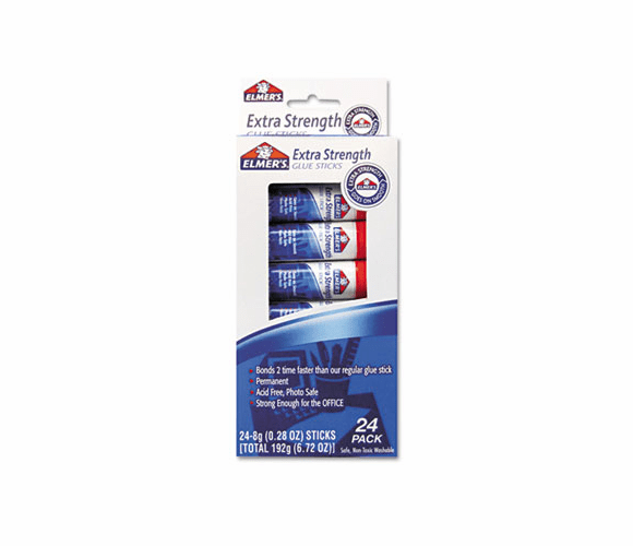 EPIE554 Extra Strength Office Glue Sticks, 24/Pack By HUNT MFG.