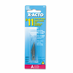 EPIX211 #11 Blades for X-Acto Knives, 5/Pack By HUNT MFG.