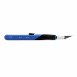 EPIX3204 Retract-A-Blade Knife, #11 Blade, Blue/Black By HUNT MFG.