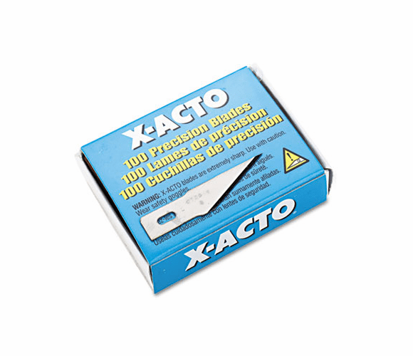 EPIX602 #2 Bulk Pack Blades for X-Acto Knives, 100/Box By HUNT MFG.