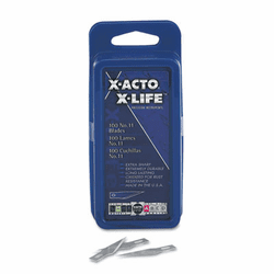 EPIX611 #11 Bulk Pack Blades for X-Acto Knives, 100/Box By HUNT MFG.